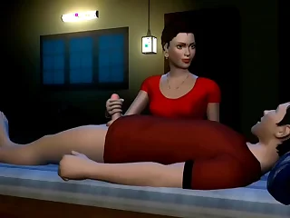 Hot X-rated stepmom share be adjacent to with stepson romantic lovemaking
